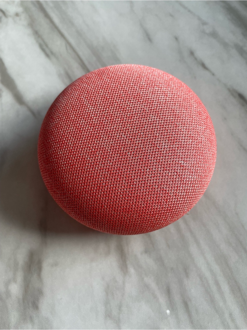 Orange google home mini